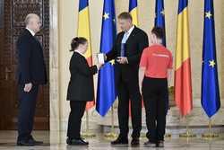 PALATUL COTROCENI - CEREMONIE DECORARE - FUNDATIA SPECIAL OLYMPICS ROMANIA