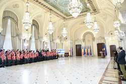 PALATUL COTROCENI - CEREMONIE DECORARE - FUNDATIA SPECIAL OLYMPICS ROMANIA