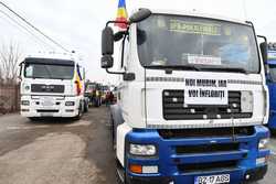 CENTURA CAPITALEI - PROTEST - TRANSPORTATORI - FERMIERI