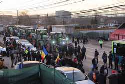 AFUMATI - DN2 - PROTEST - TRANSPORTATORI - FERMIERI