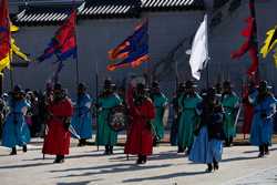 SOUTH KOREASEOULGYEONGBOKGUNG PALACECEREMONY REENACTMENT