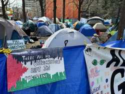 CANADAOTTAWAPROPALESTINIAN DEMONSTRATORSENCAMPMENT