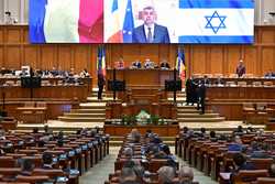 BUCURESTI - PARLAMENT - ZIUA SOLIDARITATII SI PRIETENIEI - ROMANIA - ISRAEL