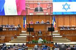 BUCURESTI - PARLAMENT - ZIUA SOLIDARITATII SI PRIETENIEI - ROMANIA - ISRAEL