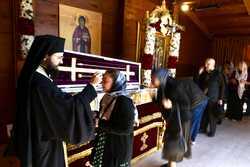 BUCURESTI - CATEDRALA PATRIARHALA - SFINTII IMPARATI CONSTANTIN SI ELENA