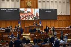 BUCURESTI - SEDINTA COMUNA - SENAT - CAMERA DEPUTATILOR