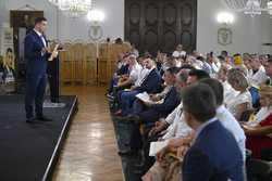 BUCURESTI - PREZENTARE PROGRAM POLITIC - GEORGE SIMION