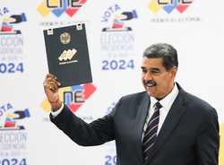 VENEZUELACARACASPRESIDENTIAL ELECTIONMADURO