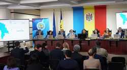 CHISINAU - CONFERINTA DE PRESA - COMISIA ELECTORALA CENTRALA