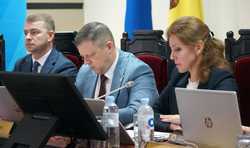 CHISINAU - CONFERINTA DE PRESA - COMISIA ELECTORALA CENTRALA