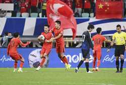 SPCHINAXIAMENFOOTBALLFIFA WORLD CUP QUALIFIERCHN VS JPN CN