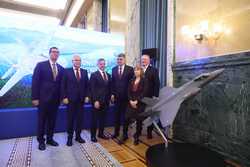 PALATUL VICTORIA - SEMNARE PROTOCOL - FORTELE AERIENE ROMANE - AVIOANE F35