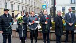 CERNAUTI - CEREMONIE DEPUNERI DE COROANE - MEMORIA VICTIMELOR RAZBOIULUI