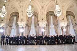 BUCURESTI - PALATUL COTROCENI - CEREMONIE DECORARE - PERSONALITATI CIVILE