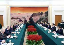 CHINABEIJINGWANG HUNINGUNITED RUSSIA PARTYCHAIRMANMEETING CN