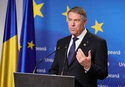 BRUXELLES - KLAUS IOHANNIS - DECLARATII DE PRESA