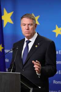 BRUXELLES - KLAUS IOHANNIS - DECLARATII DE PRESA