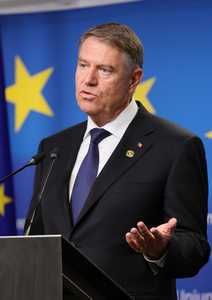 BRUXELLES - KLAUS IOHANNIS - DECLARATII DE PRESA