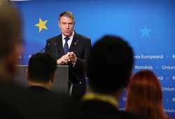 BRUXELLES - KLAUS IOHANNIS - DECLARATII DE PRESA