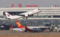 FOCUS Chinas homegrown C919 aircraft begins regular ShanghaiHong Kong flights