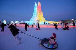 CHINAHEILONGJIANGHARBINICE AND SNOW FESTIVALOPENING CN