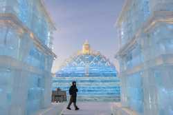 CHINAHEILONGJIANGHARBINICE AND SNOW FESTIVALOPENING CN