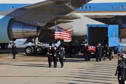 USMARYLANDJOINT BASE ANDREWSFORMER PRESIDENTJIMMY CARTERBODYARRIVAL