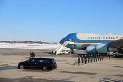 USMARYLANDJOINT BASE ANDREWSFORMER PRESIDENTJIMMY CARTERBODYARRIVAL