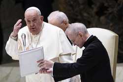 VATICAN POPE FRANCIS GENERAL AUDIENCE