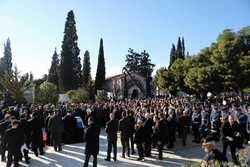 GREECE COSTAS SIMITIS FUNERAL