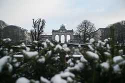 BELGIUMBRUSSELSSNOWFALL