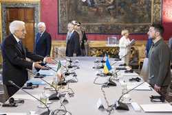 ITALY UKRAINE DIPLOMACY