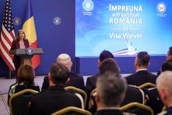 BUCURESTI - EVENIMENT - INCLUDEREA ROMANIEI IN PROGRAMUL VISA WAIVER