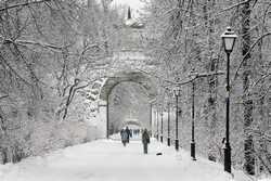 RUSSIA WEATHER SNOWFALL