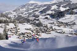 SWITZERLAND ALPINE SKIING