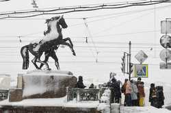 RUSSIA WEATHER SNOWFALL