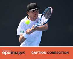 CORRECTION AUSTRALIA TENNIS