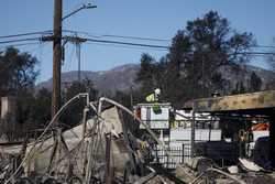 USA CALIFORNIA WILDFIRES