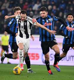 SPITALYBERGAMOFOOTBALLSERIE AATALANTA VS JUVENTUS