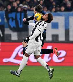 SPITALYBERGAMOFOOTBALLSERIE AATALANTA VS JUVENTUS