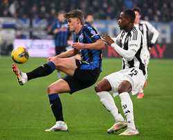 SPITALYBERGAMOFOOTBALLSERIE AATALANTA VS JUVENTUS