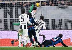 SPITALYBERGAMOFOOTBALLSERIE AATALANTA VS JUVENTUS