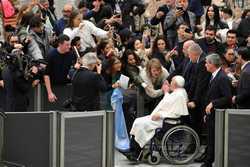 VATICAN POPE GENERAL AUDIENCE