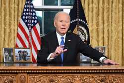 USA POLITICS BIDEN FAREWELL