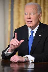 USA POLITICS BIDEN FAREWELL