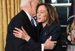 USA POLITICS BIDEN FAREWELL