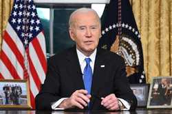 USA POLITICS BIDEN FAREWELL