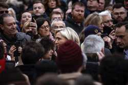 FRANCE LE PEN REMEMBRANCE CEREMONY