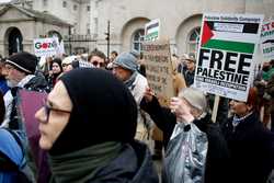 BRITAIN PROTEST ISRAEL PALESTINIANS CONFLICT