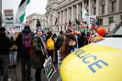 BRITAIN PROTEST ISRAEL PALESTINIANS CONFLICT